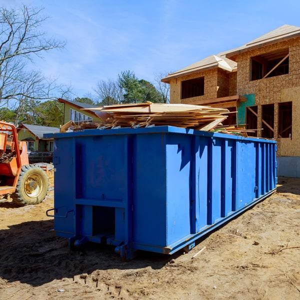 hazardous materials are not allowed in our construction dumpsters, but we can provide a list of appropriate materials